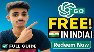 How to Get ChatGPT Go FREE in India (2025) | Full Redeem Guide Step-by-Step #chatgptgo @OpenAI