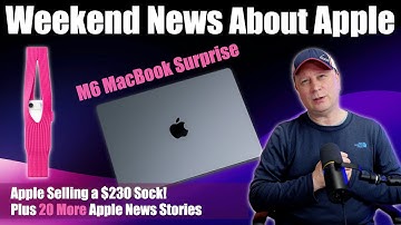 M6 MacBook Pro OLED Surprise, iPhone Pocket?, iPhone 18 Update, M5 Mac mini, Weekend Apple News