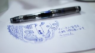 【音フェチ】 万年筆 カリカリ描く 【ASMR】 Fountain Pen Ear to Ear Whisper