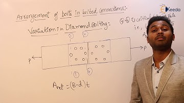 Arrangement of Bolts 2 | Bolted Connections | Steel Structures - GATE