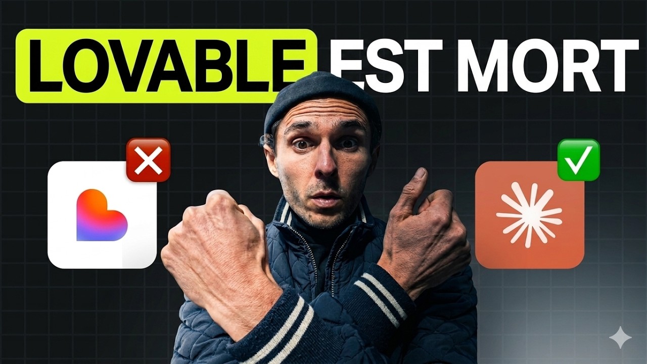 Claude Code vient de détruire Lovable (20$ par mois)
