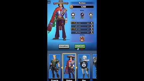 2021 January New Character - Kohen [ Last Hero ] Rogue-like zombie shooting