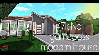 bloxburg house:47k modern house|no gamepass bloxburg house:47k modern house|no gamepass