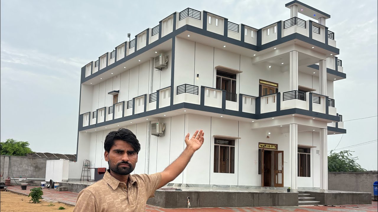 काकड़ा गांव दो मंजिला घर पूरा अंदर से वीडियो