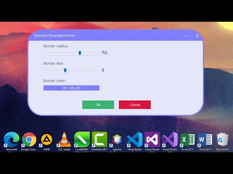 Apply rounded corners in desktop apps - Windows apps