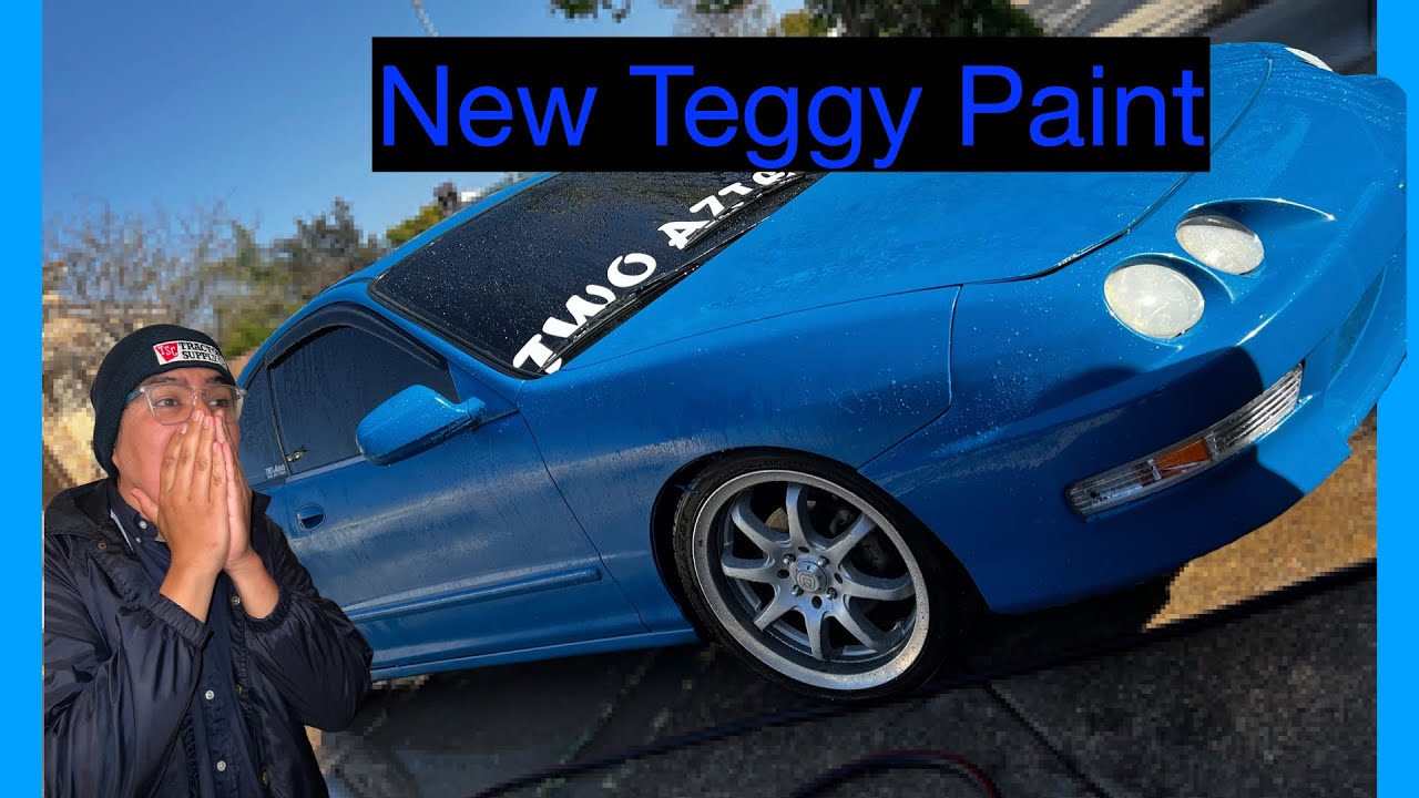 Integra Gets 100 Paint Job YouTube