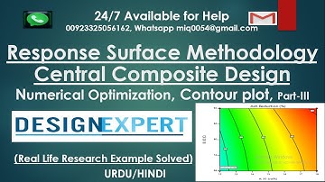 Response Surface Method Central Composite on Design Expert Step by Step with Report | RSM Part 3