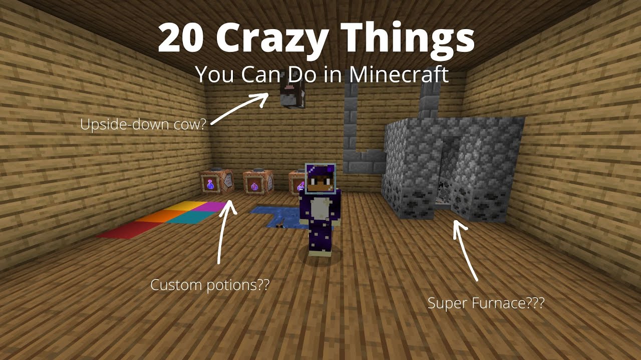20 Crazy Commands You Can Do in Minecraft! - YouTube