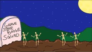 Gravestone Boogie Squad Logo Animation