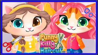 العاب بنات/العاب بنات تلبيس/العاب بنات قص شعر/العاب ينات اطفال/العاب سيمبا/Funny Kitty Haircut