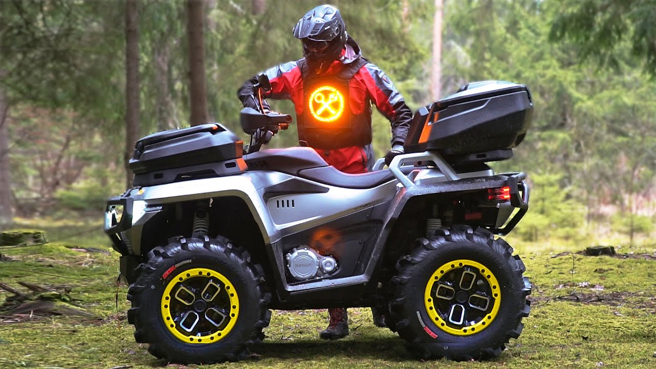 КВАДРОЦИКЛ БУДУЩЕГО уже здесь!  Benda Redstone 550