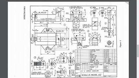 Lecture video 1 18ME46A Part C Machine vice Assembly Durai J