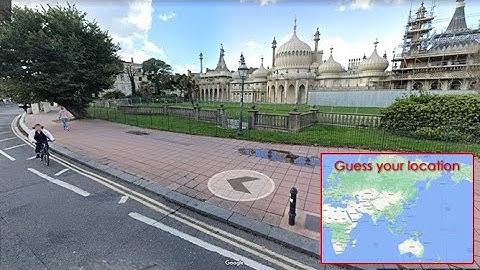 Google Street View Location Guessing Game