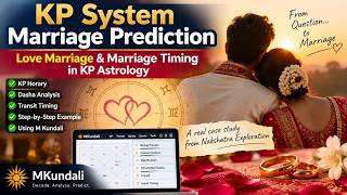 KP System Marriage Prediction | Love Marriage & Marriage Timing in KP Astrology