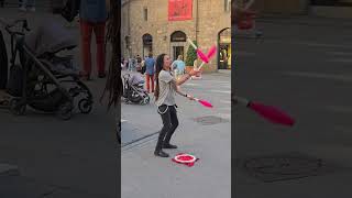 Florence got TALENT 🌟A small selection of street performers in Italy  #streetperformance #travel