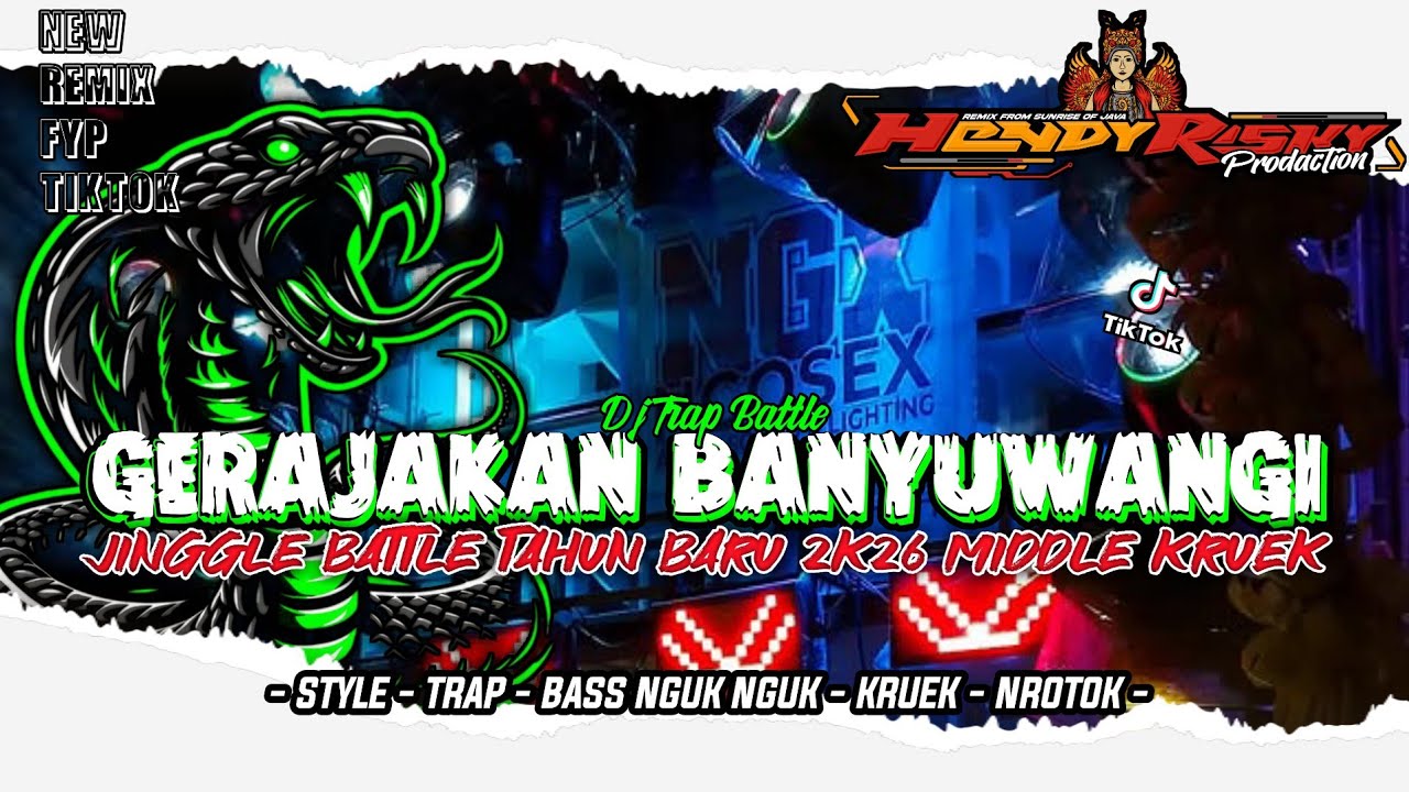 DJ TRAP BATTLE • GERAJAKAN BANYUWANGI • AMUNISI BATTLE TAHUN BARU 2K26 - HENDY RISKY PRDCTN