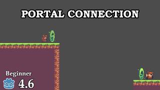 How to create portals - Learn Godot 4 2D - no talking