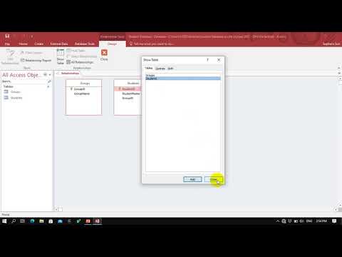 Lesson 2 - Table Relationships - YouTube