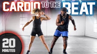 20 Minute CardioHIIT To The Beat Workout [With Modifications]
