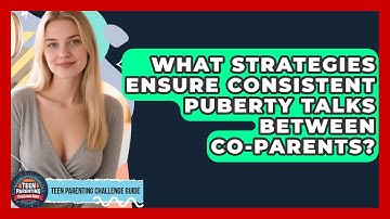 What Strategies Ensure Consistent Puberty Talks Between Co-parents? - Teen Parenting Challenge Guide