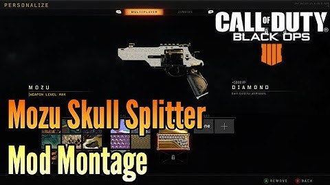 (B04) MOZU SKULL SPLITTER MOD MONTAGE - BLACK OPS 4 #3