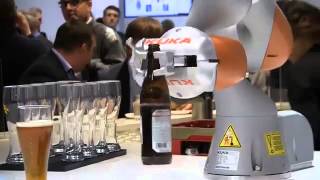 KUKA beer robot