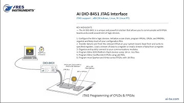 AI DIO-8451 JTAG Interface