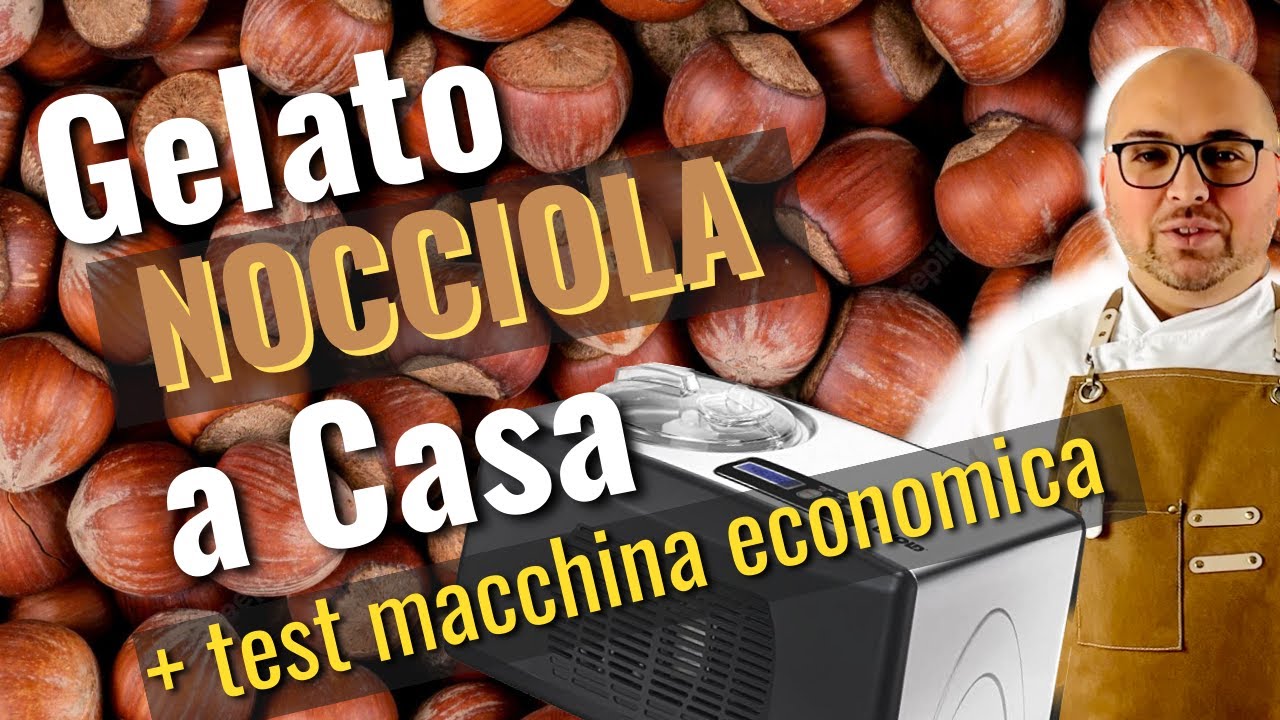 Gelato alla Nocciola a Casa (ricetta in descrizione)