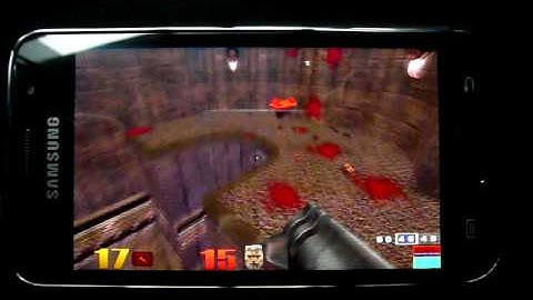Quake3 (demo) on Samsung Galaxy S