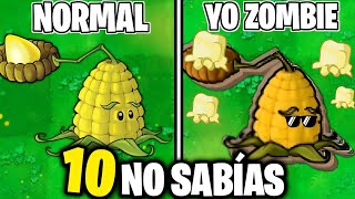 10 Cosas que NO Sabías en PVZ 1 (Plantas Vs Zombies)