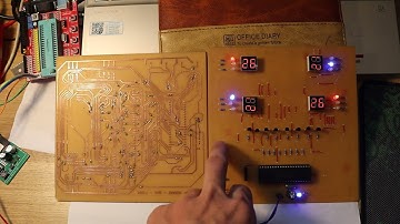 Thiết kế lập trình mạch đèn giao thông tại ngã tư và làm mạch thực tế sử dụng PIC16F877A