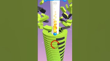 Stick Ball Gameplay #level127 #shorts #gaming #shortsvideo #stackball #stack