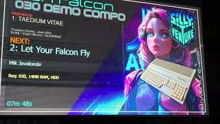Silly Venture 2025 Taedium Vitae by Dune  & Let Your Falcon Fly by Mik Javalonde (Falcon demo compo)