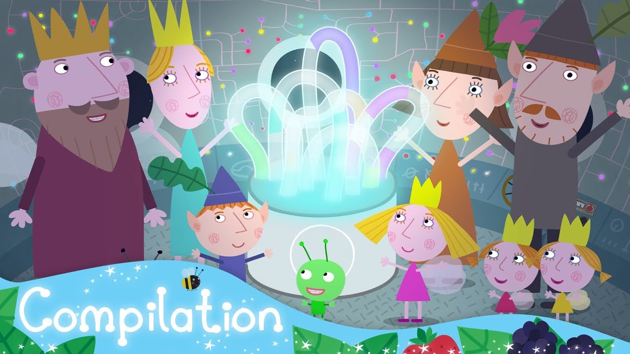 ben and holly s little kingdom easter new compilation youtube