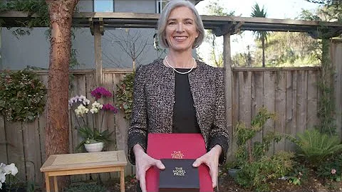 Nobel Prize Medal Presented to Jennifer Doudna at ...