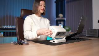 Evde Sinema Salonu Auhma Apr1 4K Uhd Akıllı Projektör