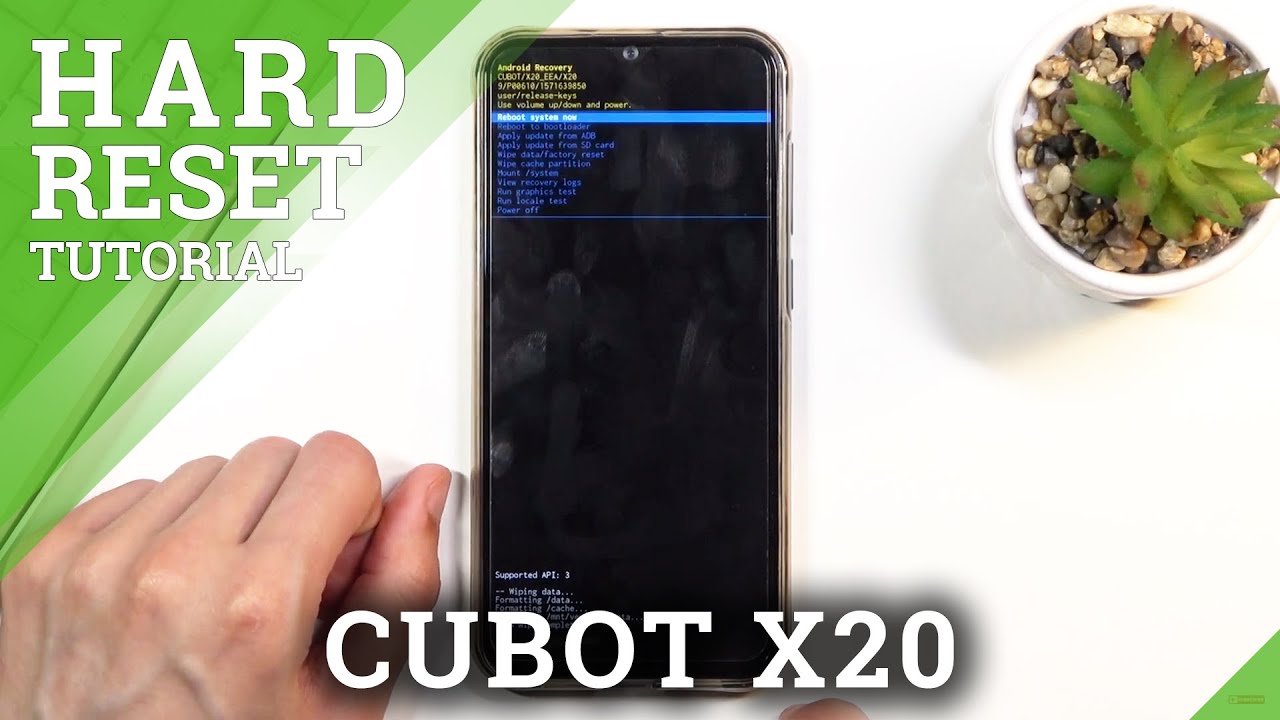 How To Hard Reset CUBOT X20 Use Recovery Mode YouTube