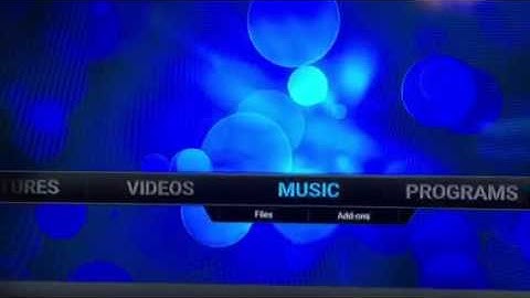 First time using kodi