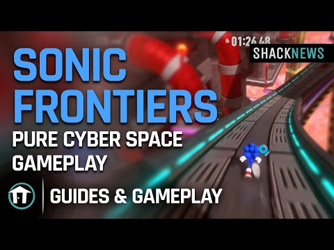 Sonic Frontiers - Pure Cyber Space Gameplay