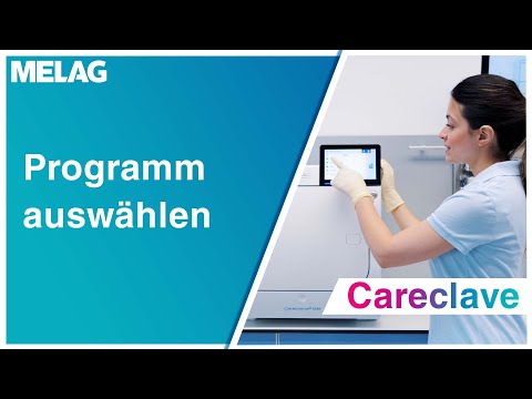 Careclave: Programm auswählen | Careclave Tutorial