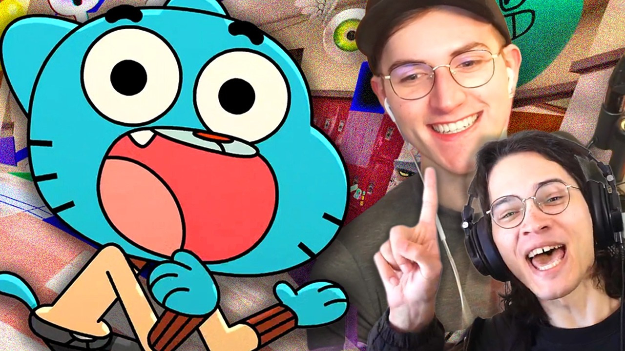 we binged The Wonderfully Weird World of Gumball...