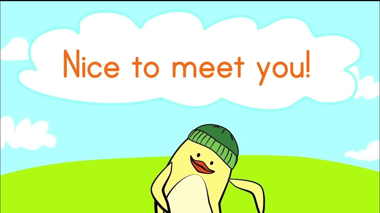 Hello every. Хэллоу Сонг. Hello Song for Kids. Hello singing Walrus. Walrus hello Song.