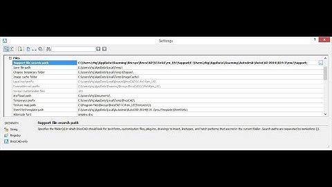 Accessing AutoCAD Support Files in BricsCAD