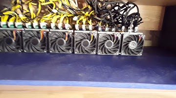 Antminer S7 x6 mining Bitcoin