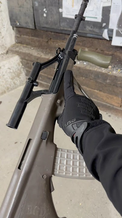 AUG 🔥 #gunshorts #guncollection #steyr #aug #rifle #scope #gun #shooting #range #austria #czech