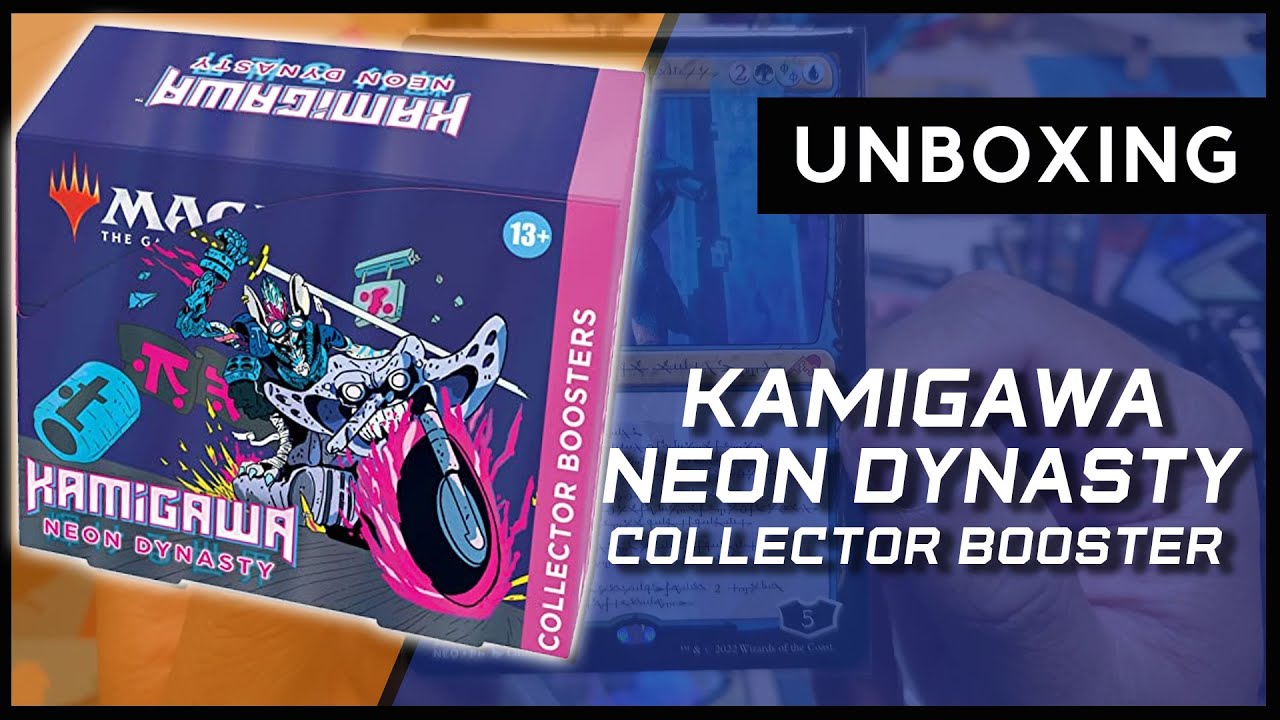 Magic the Gathering - Kamigawa: Neon Dynasty Collector Booster Unboxing Magic the Gathering - Kamigawa: Neon Dynasty Collector Booster Unboxing