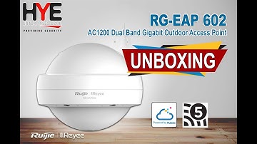 RG-EAP 602 AC1200 Dual Band Gigabit Outdoor Access Point Unboxing