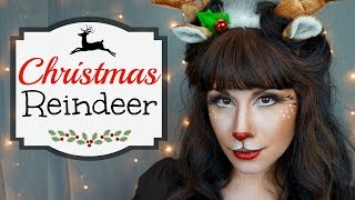Christmas Reindeer Makeup Tutorial Thanks for watching! Please don