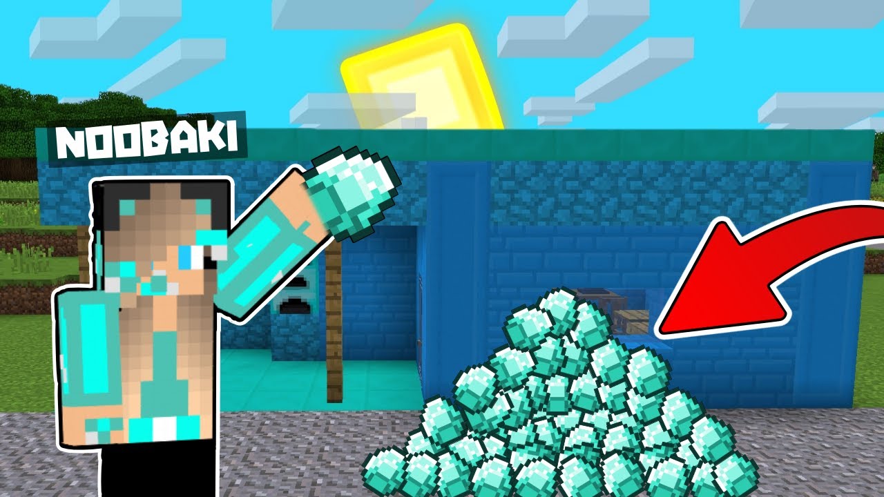 ΠΩΣ ΕΓΙΝΑ ΔΙΑΜΑΝΤΕΝΙΑ ΣΤΟ MINECRAFT !