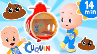 toilet poo poo submarine cleo cuquin nursery rhymes kids